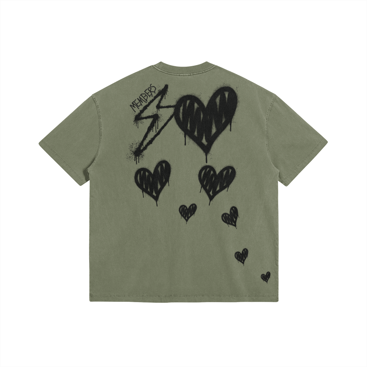 [RESTOCK] - Members Cross Tee (Olive)