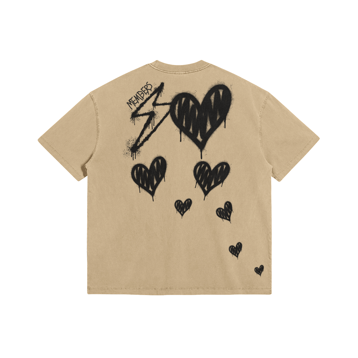 [RESTOCK] - Members Cross Tee (Khaki)